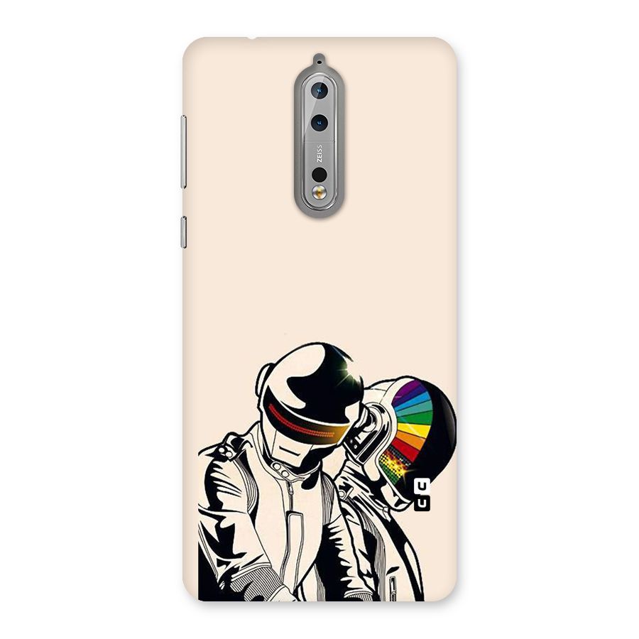 Rainbow Radio Back Case for Nokia 8