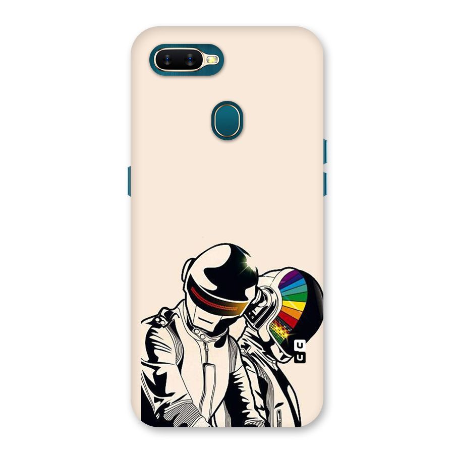 Rainbow Radio Back Case for Oppo A11k