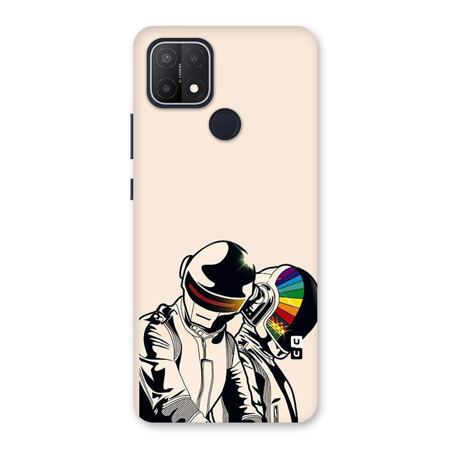 Rainbow Radio Back Case for Oppo A15