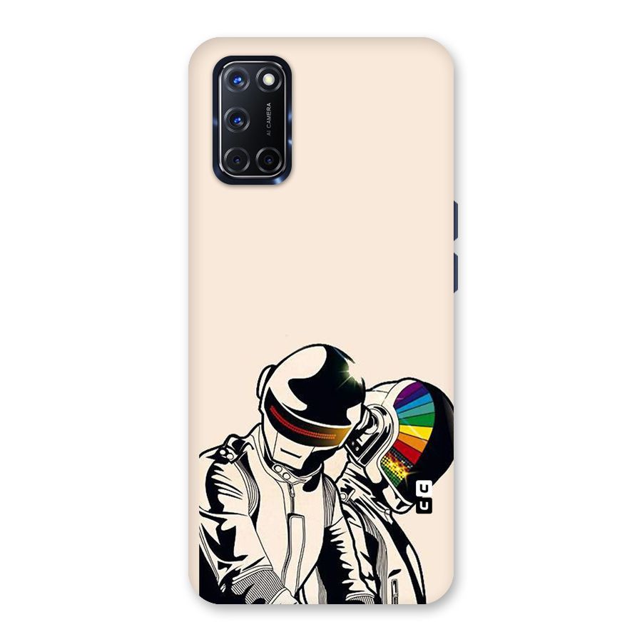 Rainbow Radio Back Case for Oppo A52