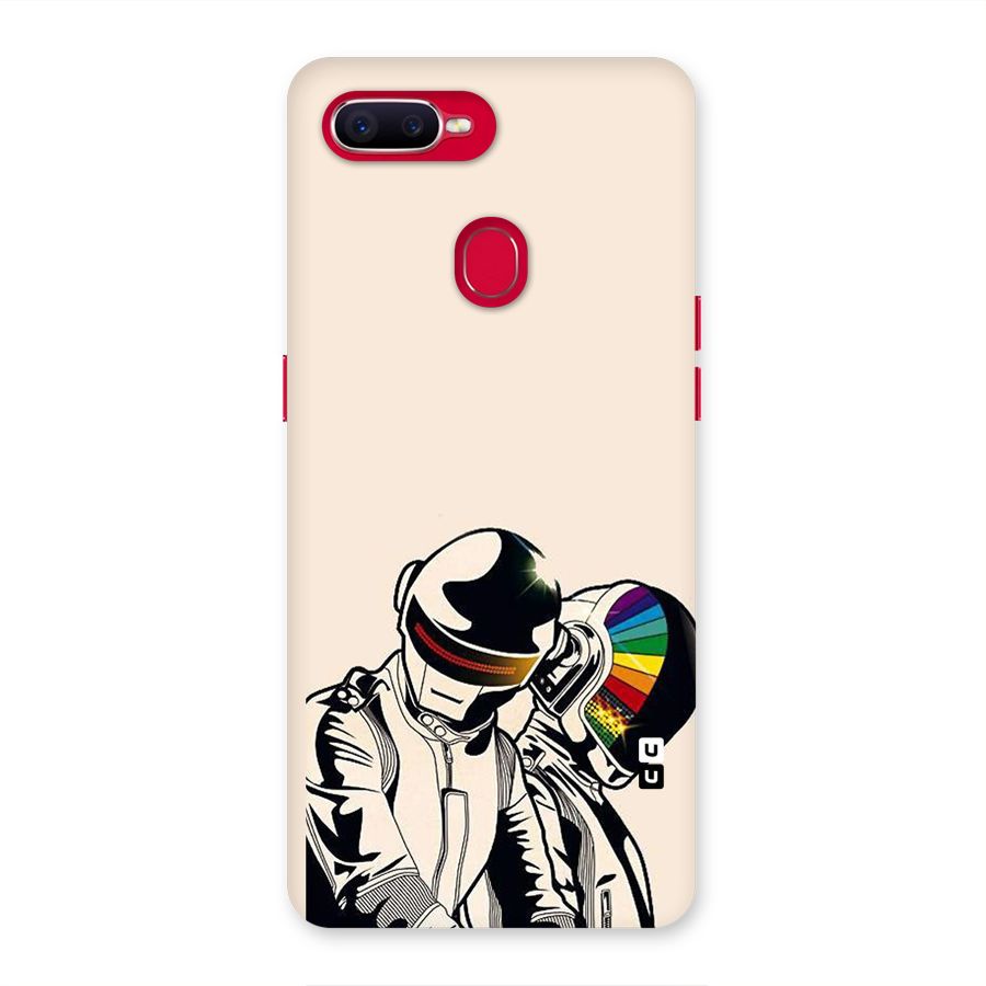 Rainbow Radio Back Case for Oppo F9 Pro