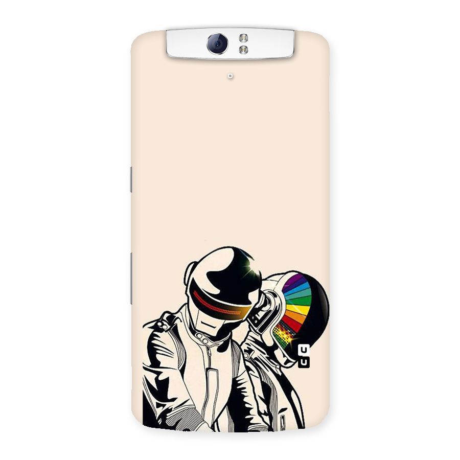 Rainbow Radio Back Case for Oppo N1