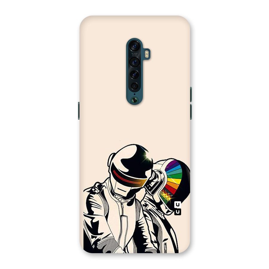 Rainbow Radio Back Case for Oppo Reno2