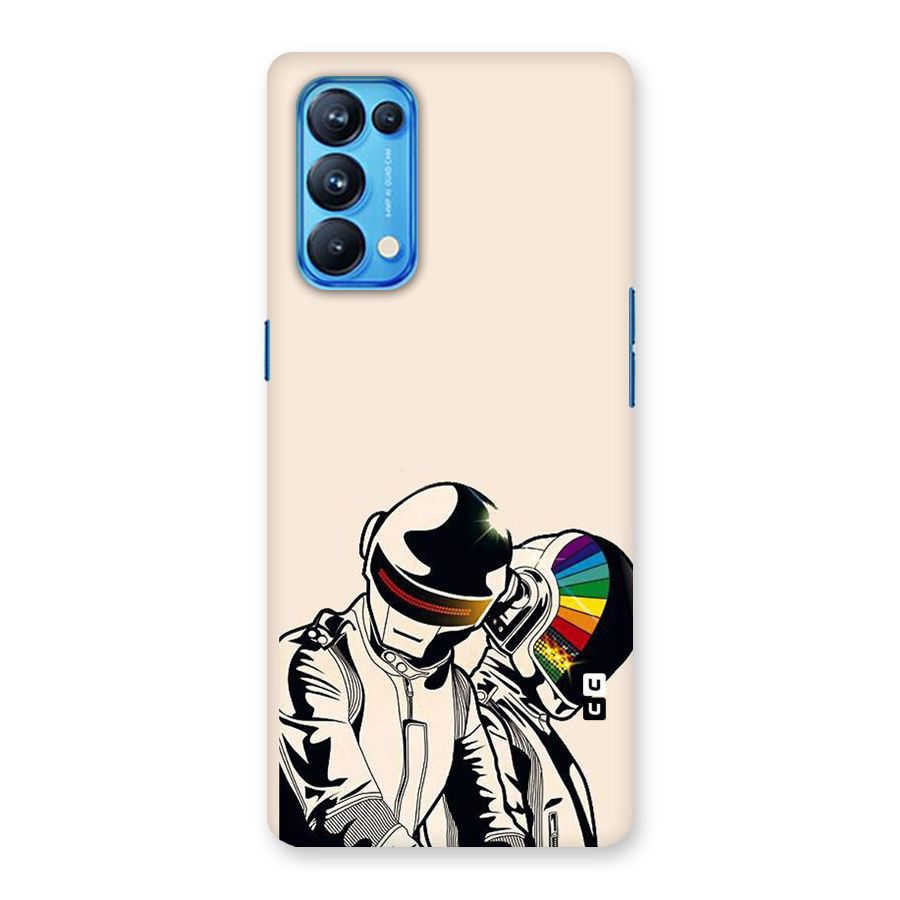 Rainbow Radio Back Case for Oppo Reno5 Pro 5G