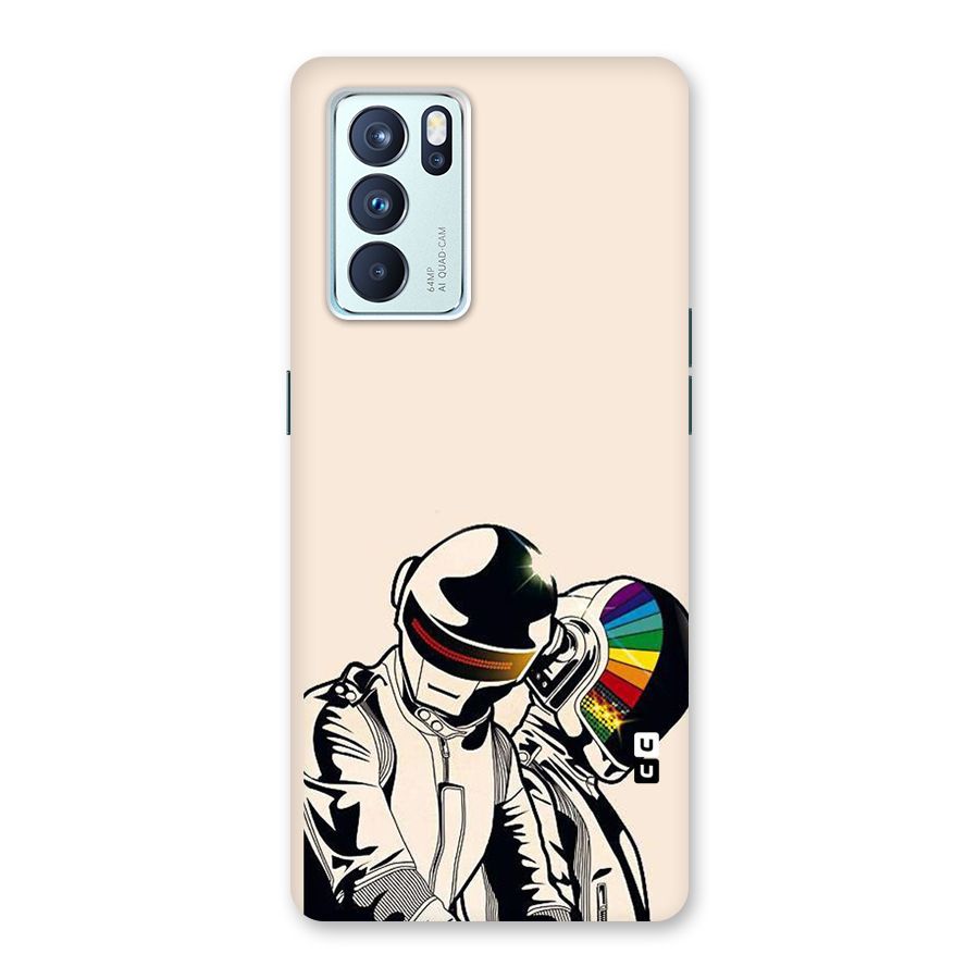 Rainbow Radio Back Case for Oppo Reno6 Pro 5G