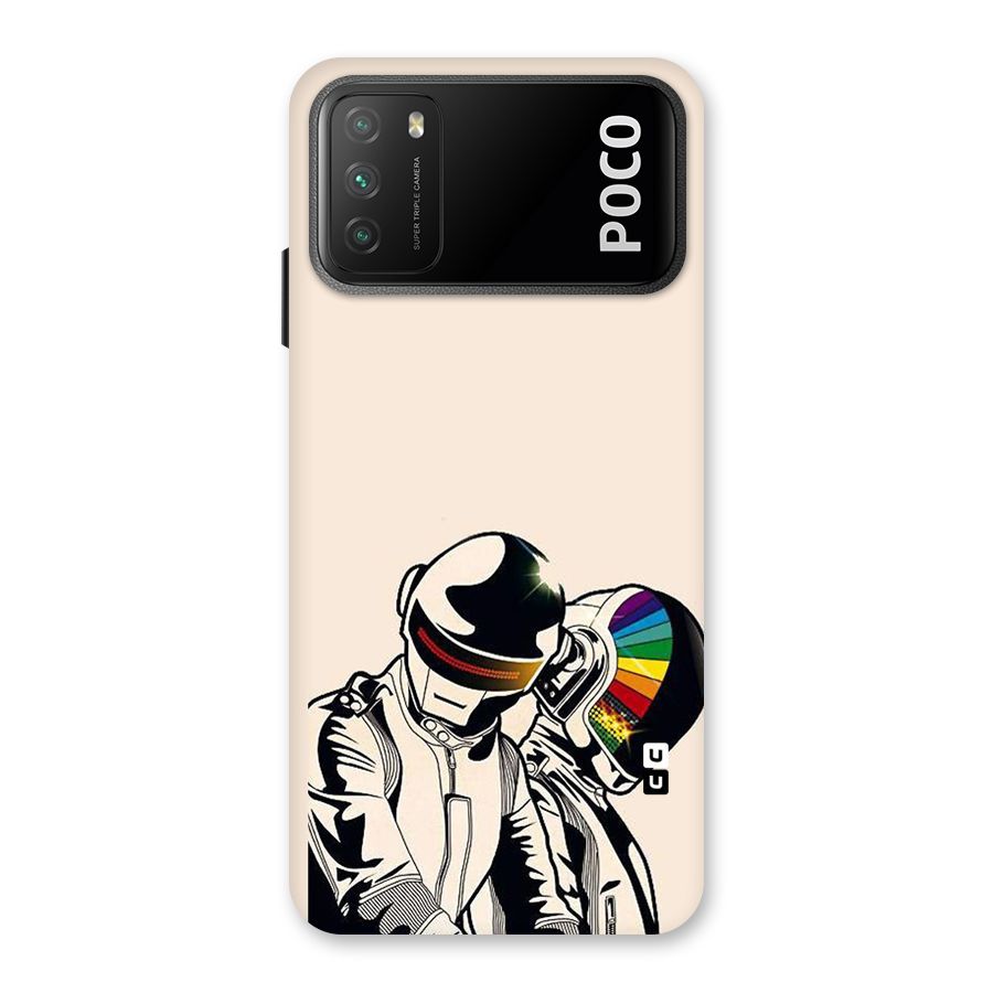 Rainbow Radio Back Case for Poco M3
