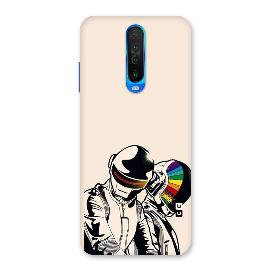 Rainbow Radio Back Case for Poco X2