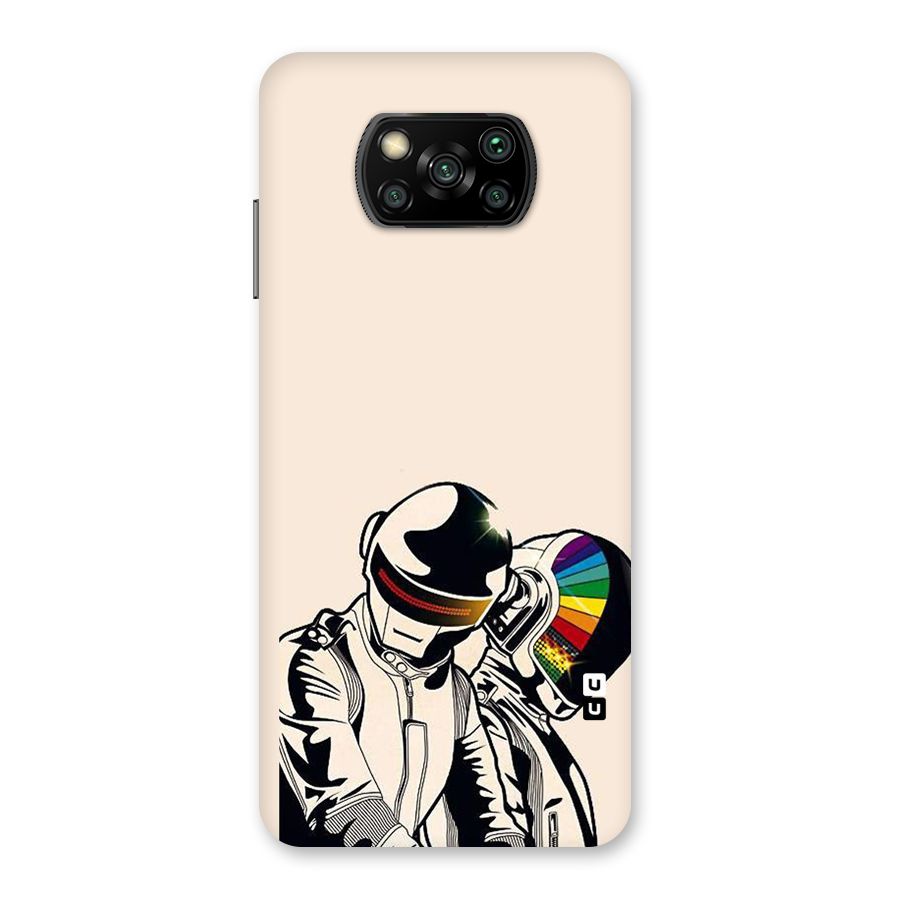 Rainbow Radio Back Case for Poco X3