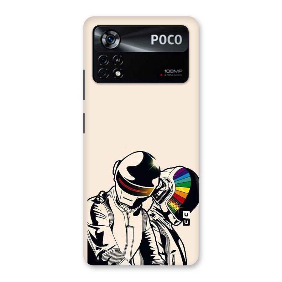Rainbow Radio Back Case for Poco X4 Pro 5G