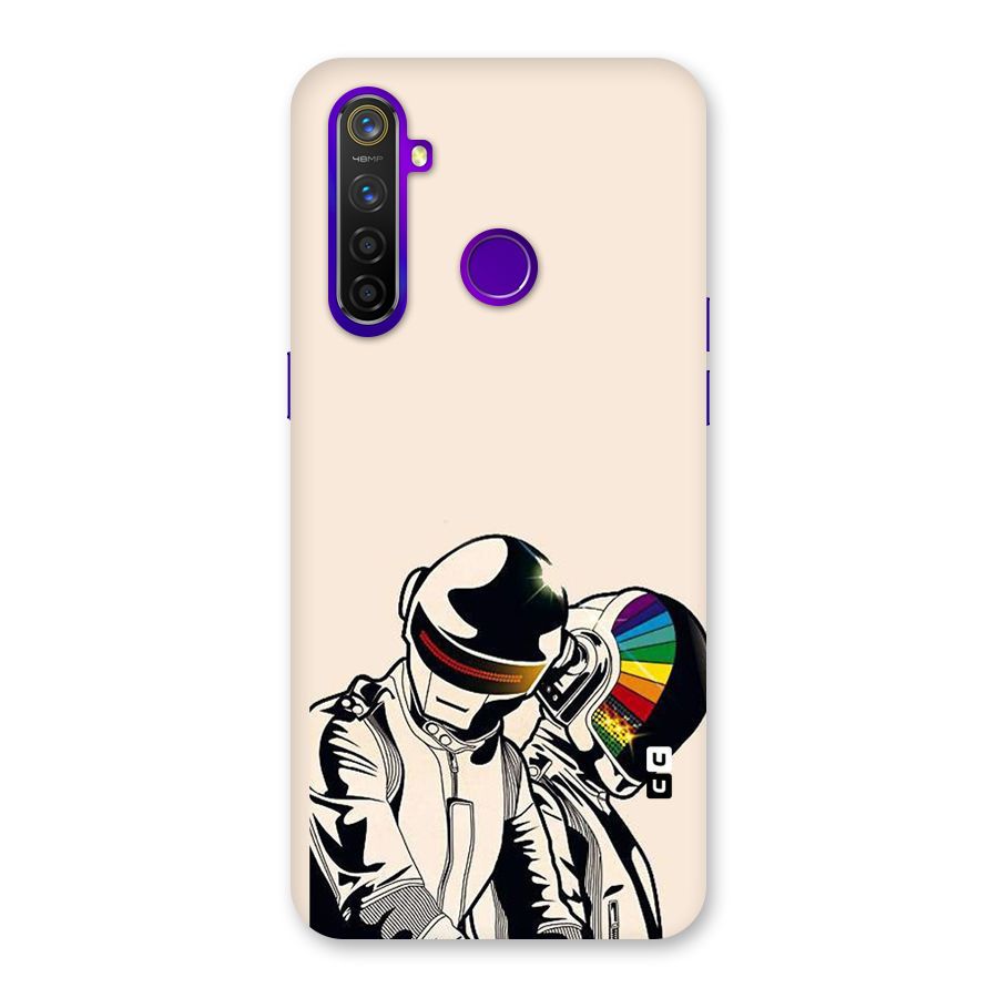 Rainbow Radio Back Case for Realme 5 Pro