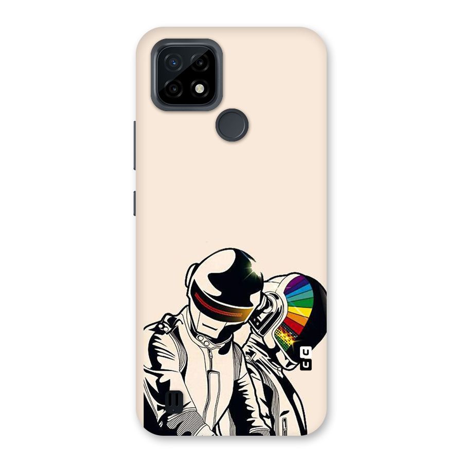 Rainbow Radio Back Case for Realme C21