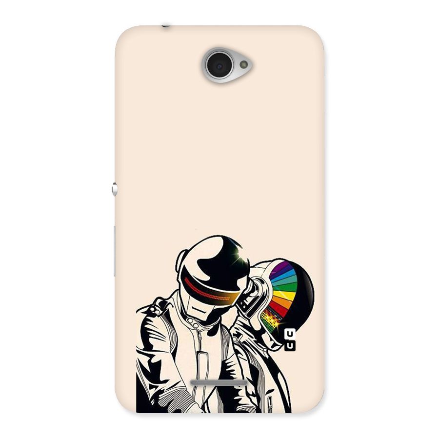 Rainbow Radio Back Case for Sony Xperia E4