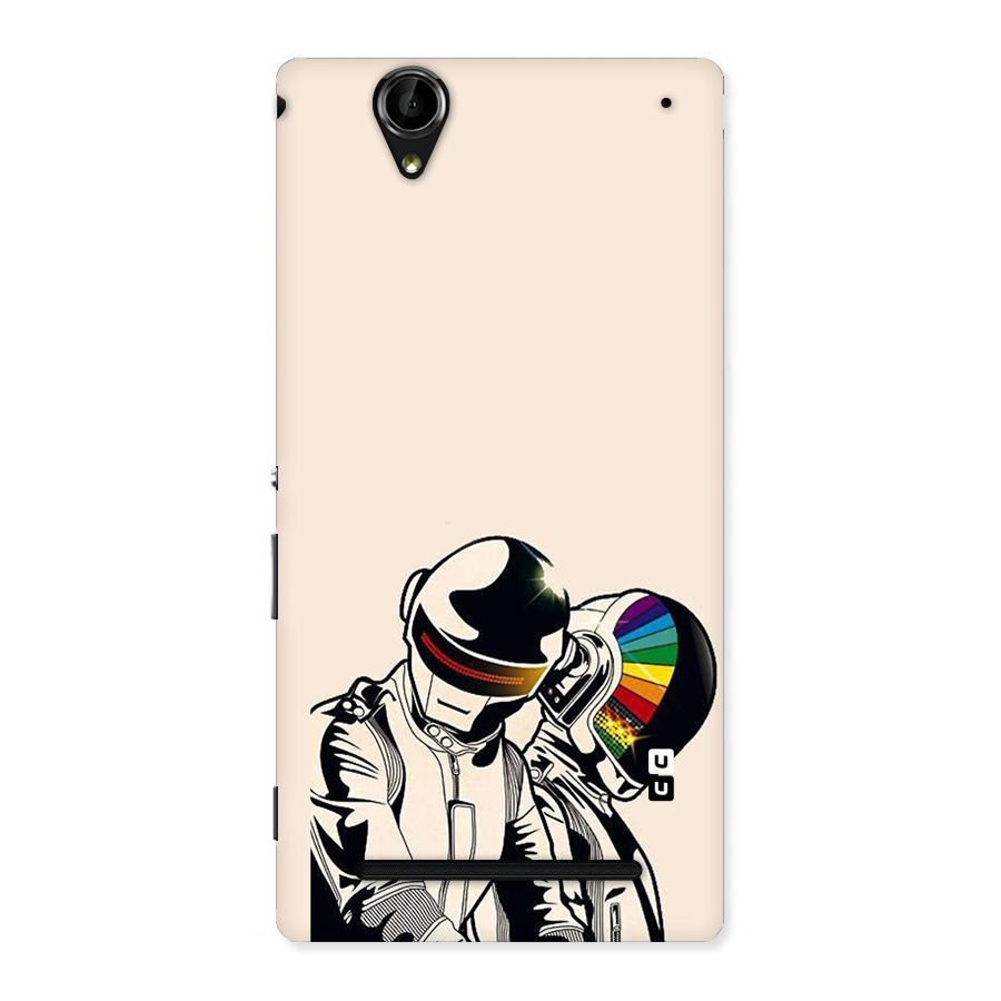 Rainbow Radio Back Case for Sony Xperia T2