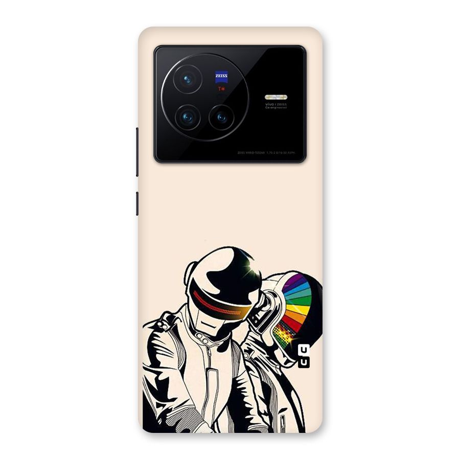 Rainbow Radio Back Case for Vivo X80