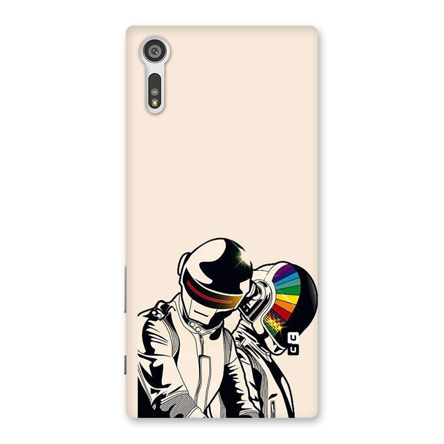 Rainbow Radio Back Case for Xperia XZ
