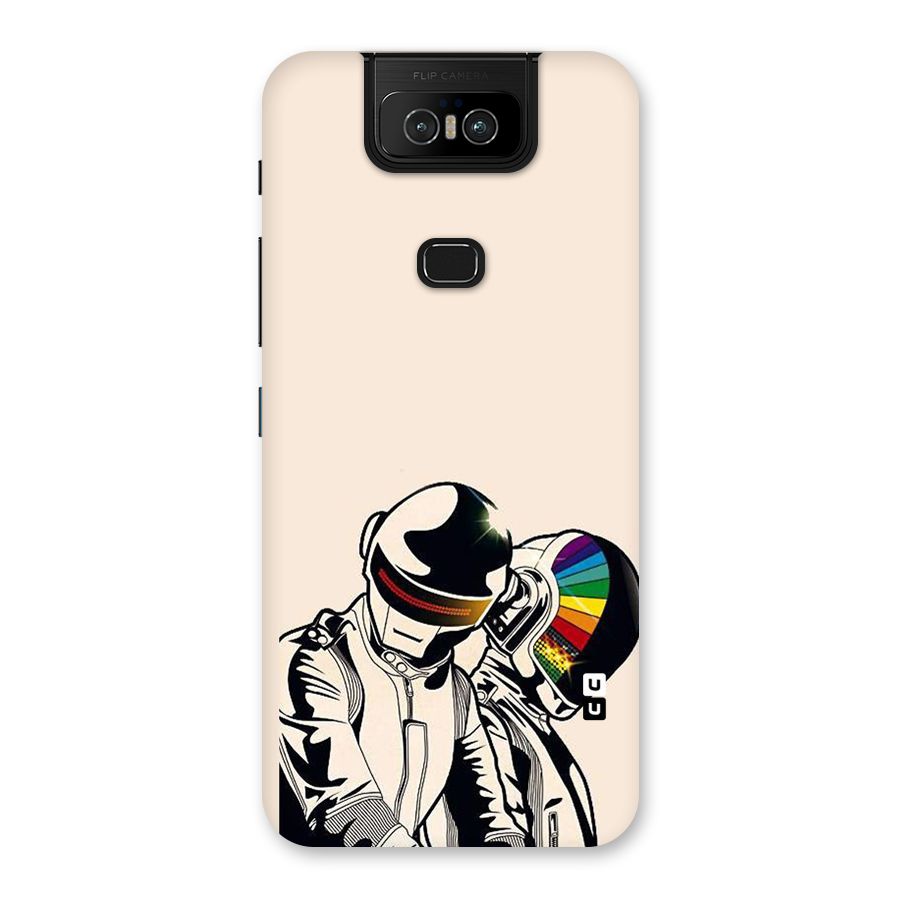 Rainbow Radio Back Case for Zenfone 6z