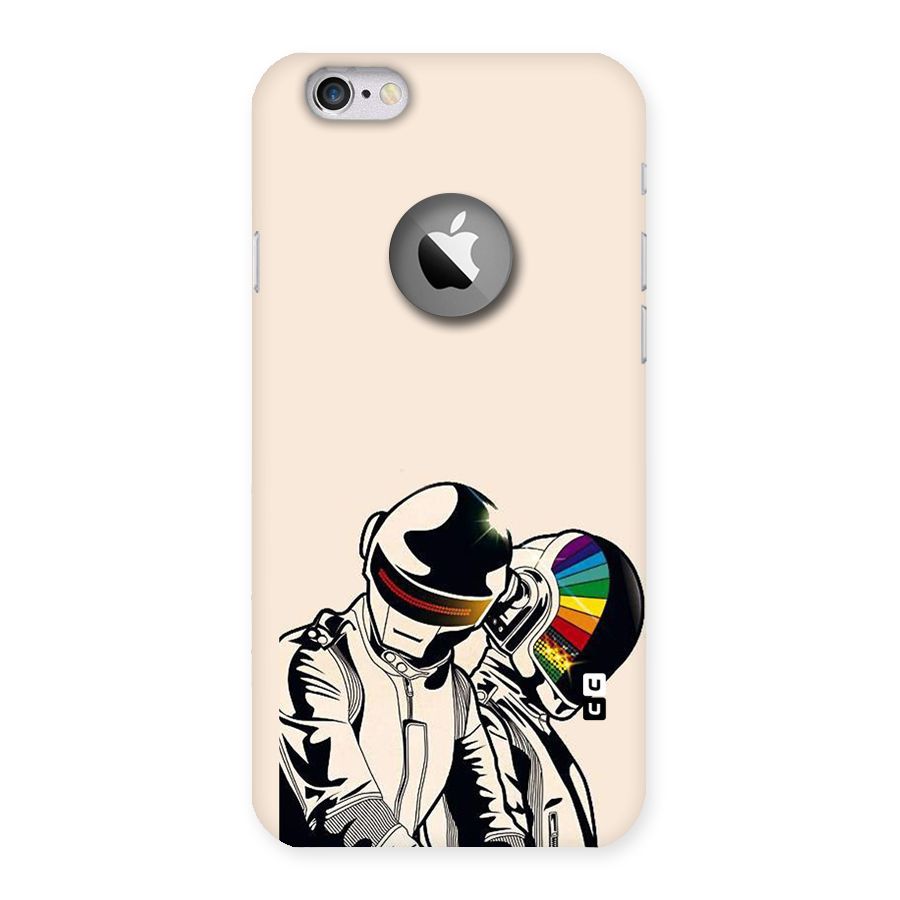 Rainbow Radio Back Case for iPhone 6 Logo Cut