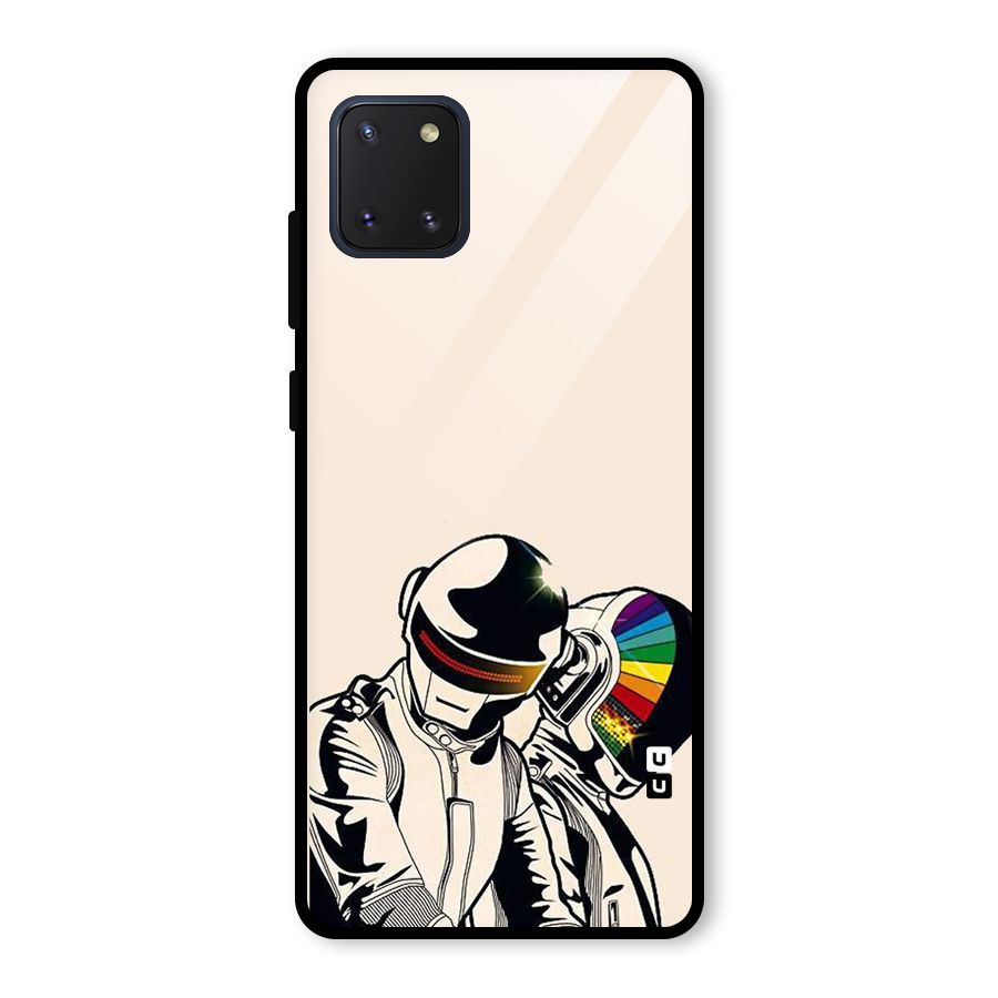Rainbow Radio Glass Back Case for Galaxy Note 10 Lite