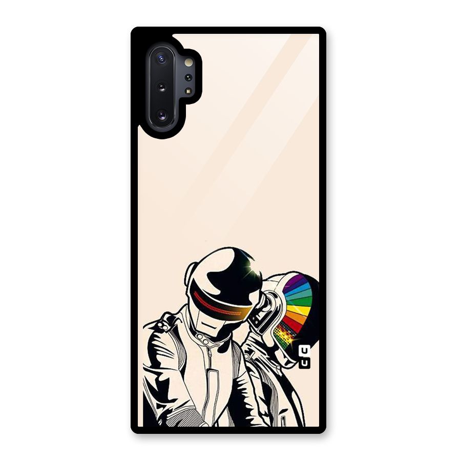 Rainbow Radio Glass Back Case for Galaxy Note 10 Plus