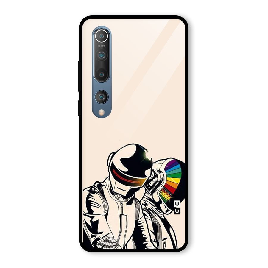 Rainbow Radio Glass Back Case for Mi 10