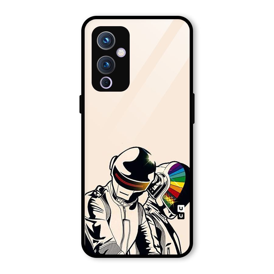 Rainbow Radio Glass Back Case for OnePlus 9