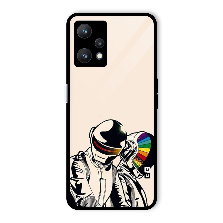 Rainbow Radio Glass Back Case for Realme 9 Pro 5G