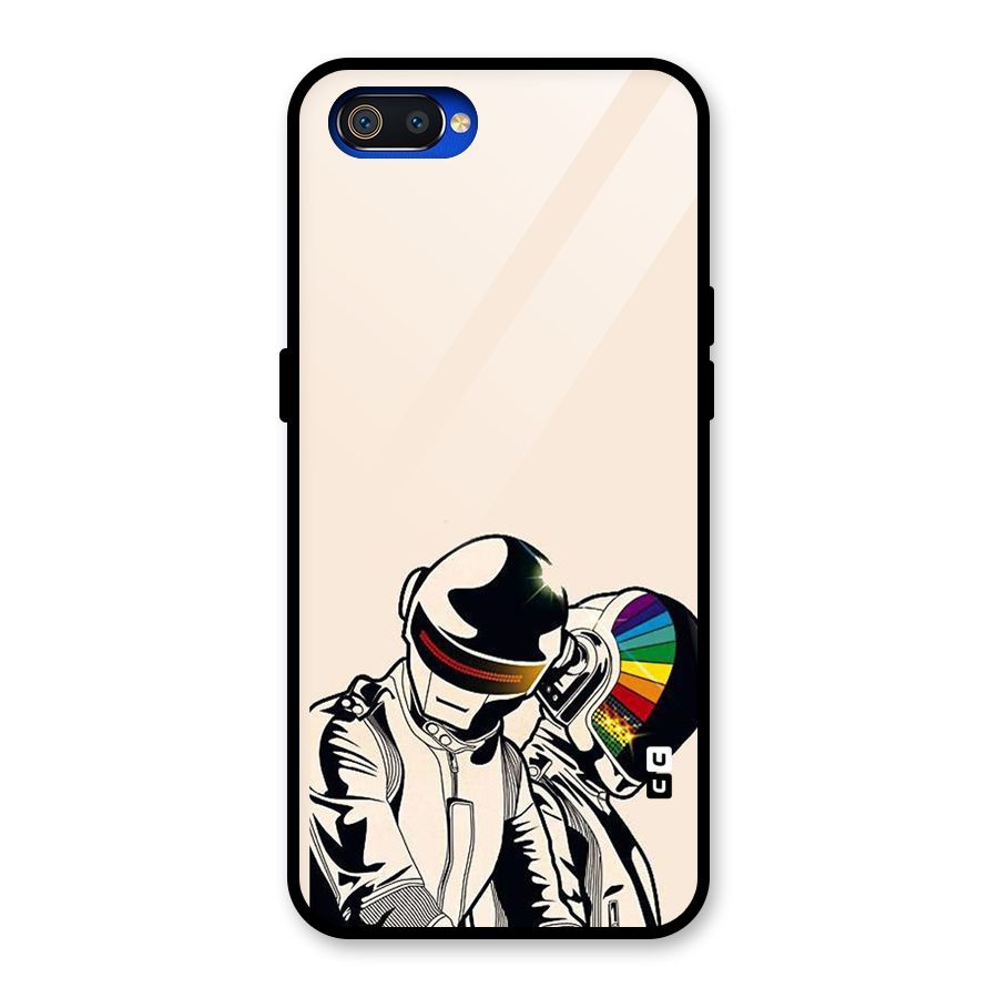 Rainbow Radio Glass Back Case for Realme C2