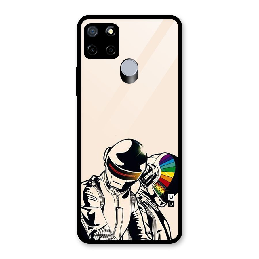 Rainbow Radio Glass Back Case for Realme Narzo 20