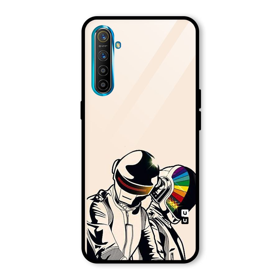 Rainbow Radio Glass Back Case for Realme X2