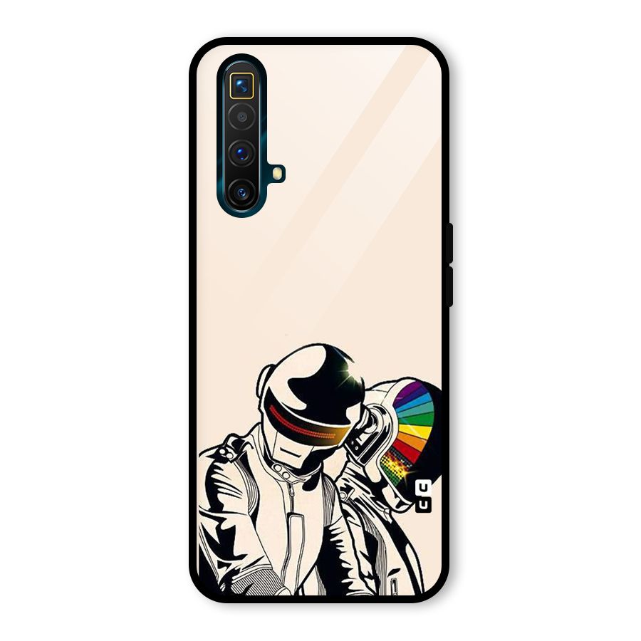 Rainbow Radio Glass Back Case for Realme X3 SuperZoom
