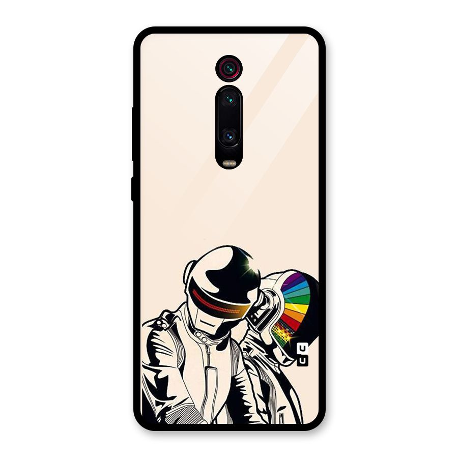 Rainbow Radio Glass Back Case for Redmi K20