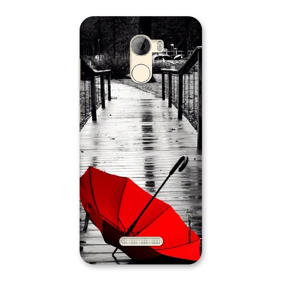 Rainy Red Umbrella Back Case for Gionee A1 LIte