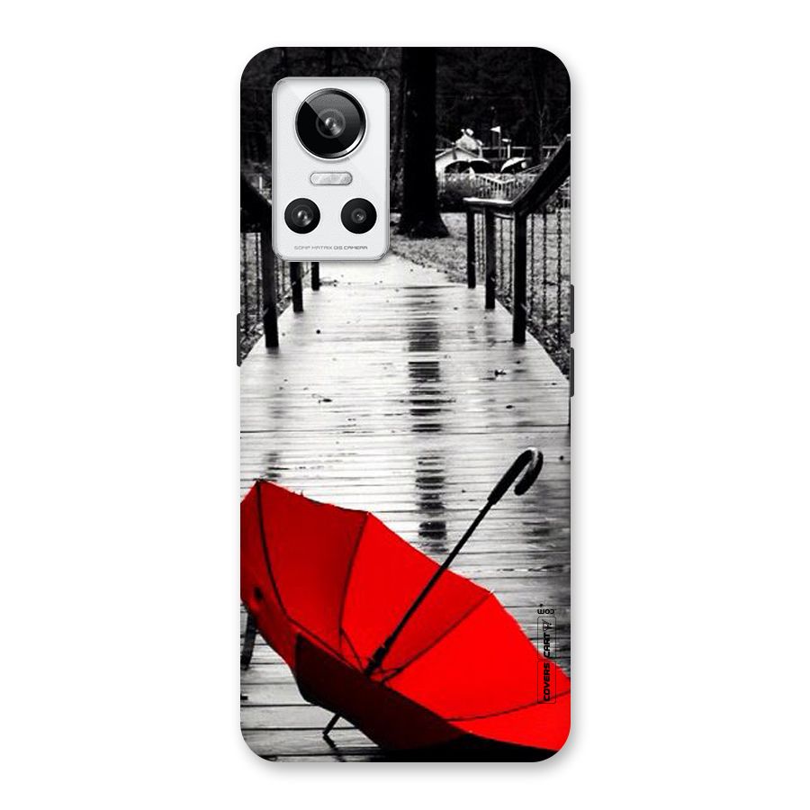 Rainy Red Umbrella Back Case for Realme GT Neo 3