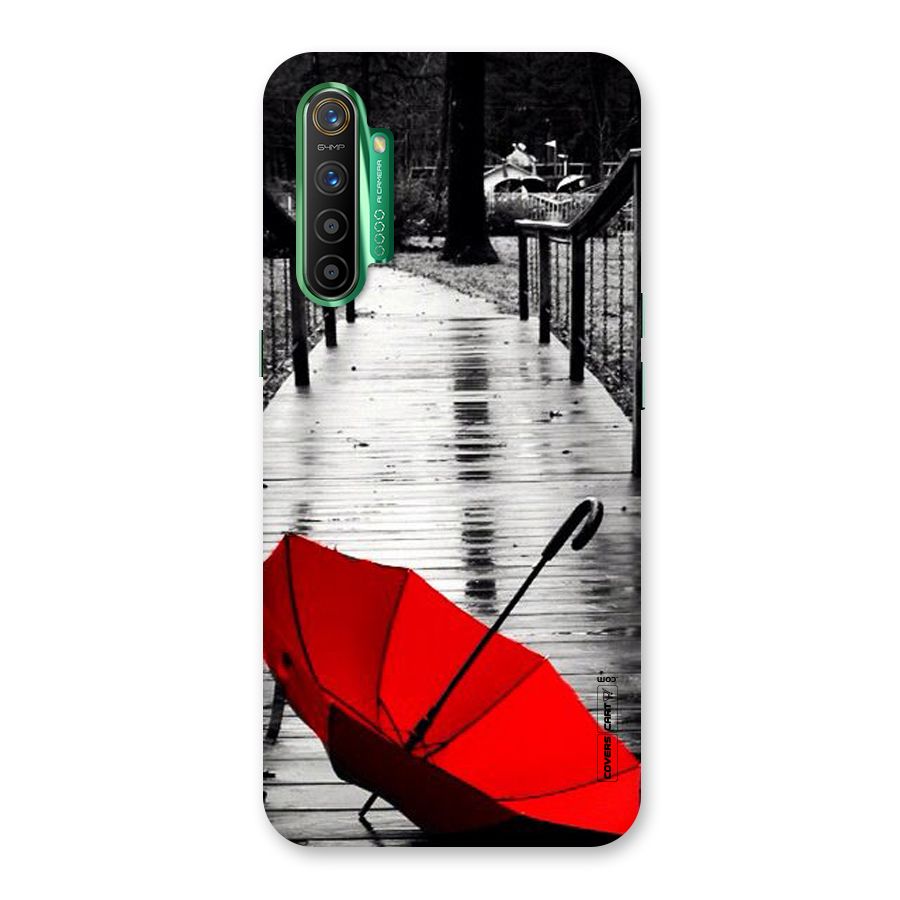 Rainy Red Umbrella Back Case for Realme X2