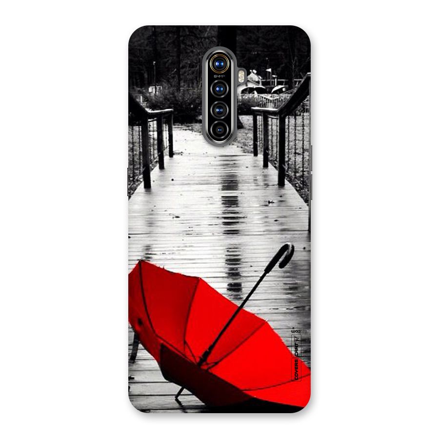 Rainy Red Umbrella Back Case for Realme X2 Pro