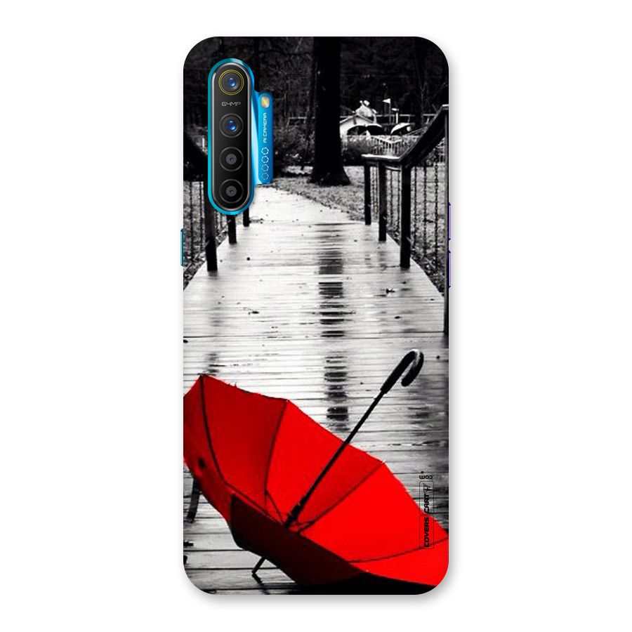 Rainy Red Umbrella Back Case for Realme XT