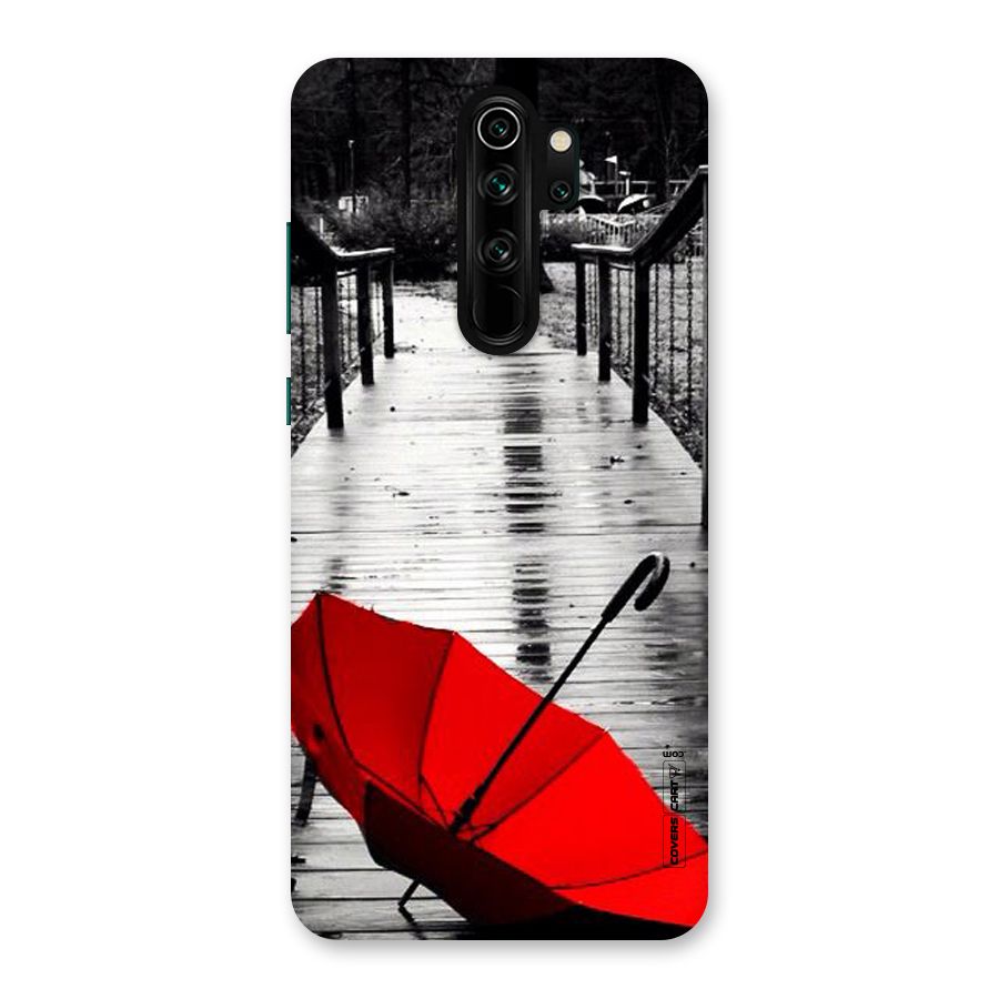 Rainy Red Umbrella Back Case for Redmi Note 8 Pro