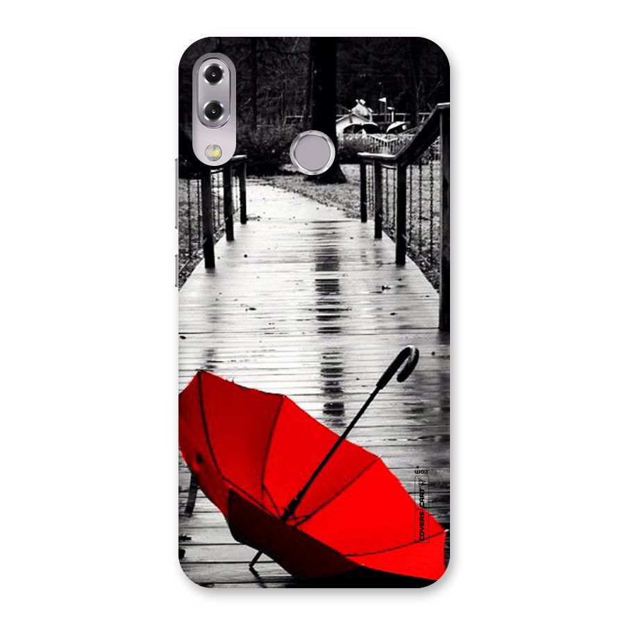 Rainy Red Umbrella Back Case for Zenfone 5Z