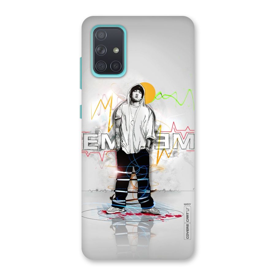 Rap King Eminem Back Case for Galaxy A71