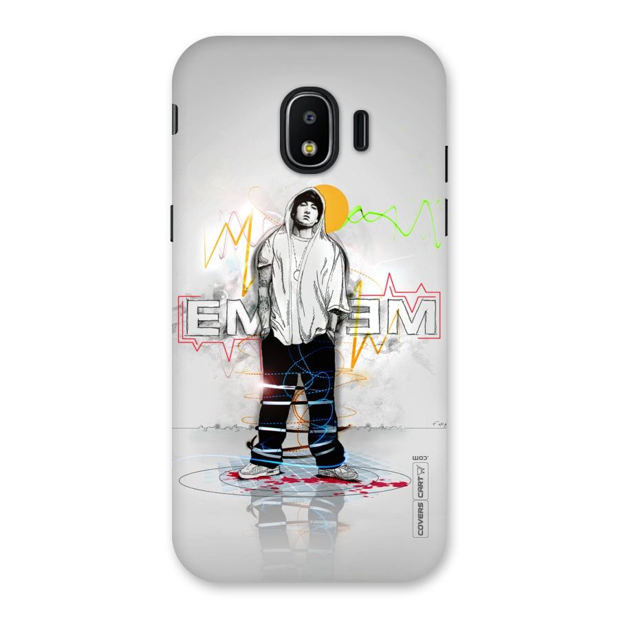 Rap King Eminem Back Case for Galaxy J2 Pro 2018