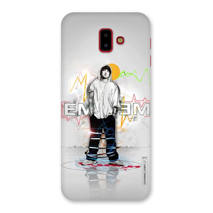 Rap King Eminem Back Case for Galaxy J6 Plus