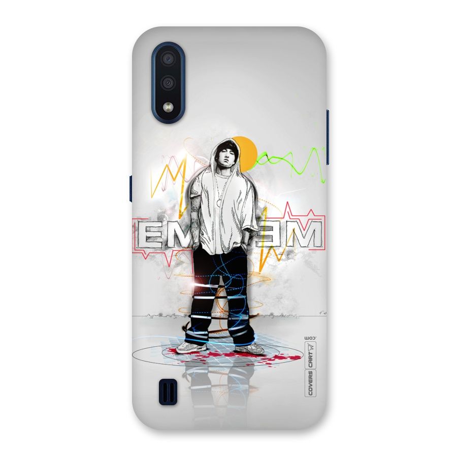 Rap King Eminem Back Case for Galaxy M01