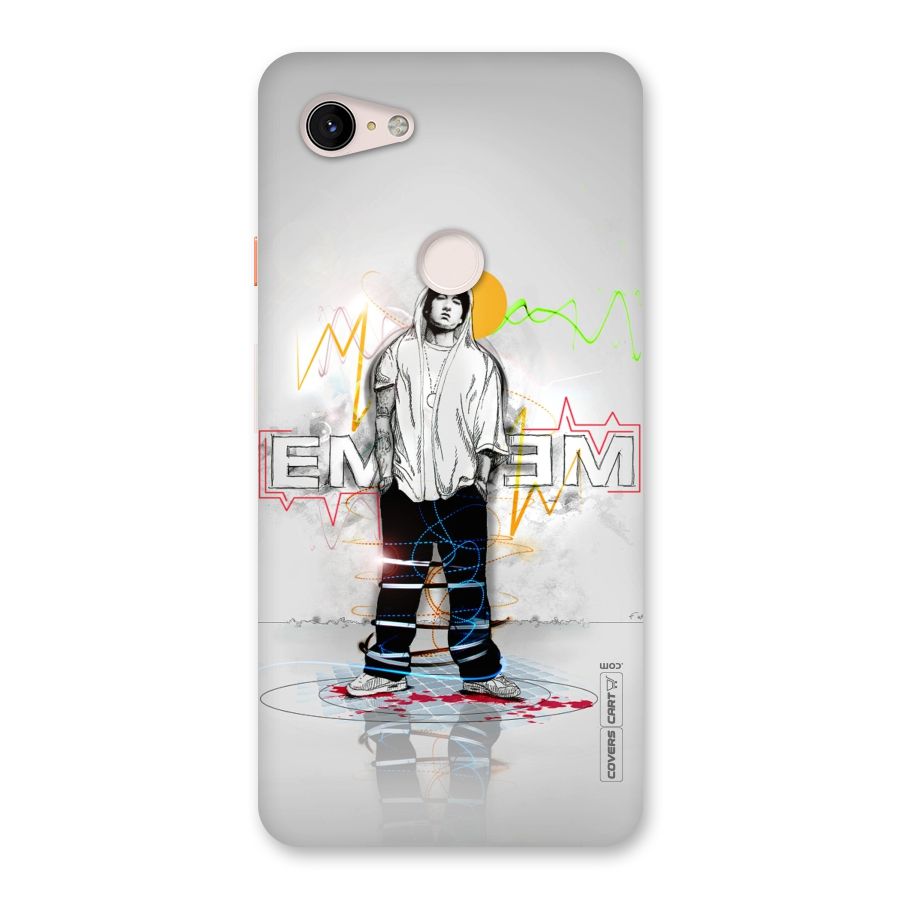 Rap King Eminem Back Case for Google Pixel 3 XL