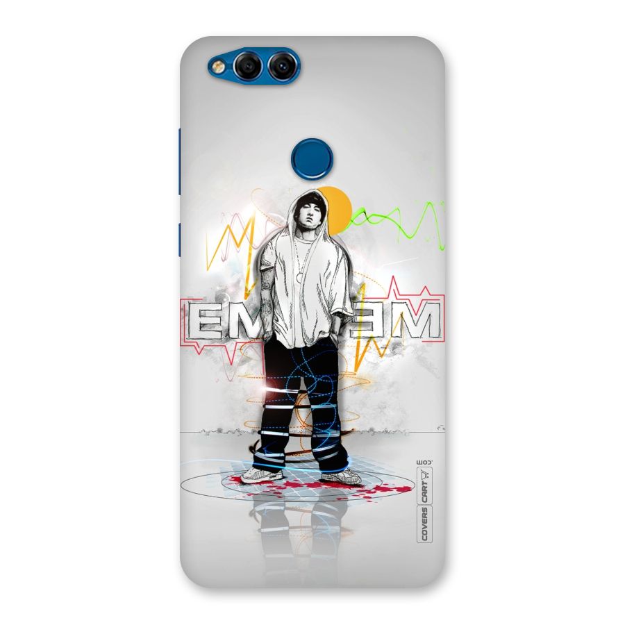 Rap King Eminem Back Case for Honor 7X