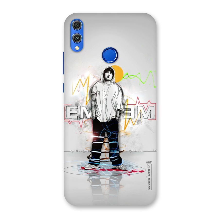 Rap King Eminem Back Case for Honor 8X