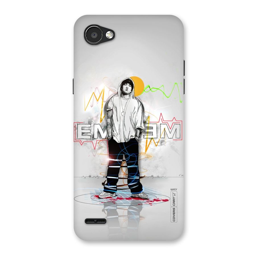 Rap King Eminem Back Case for LG Q6