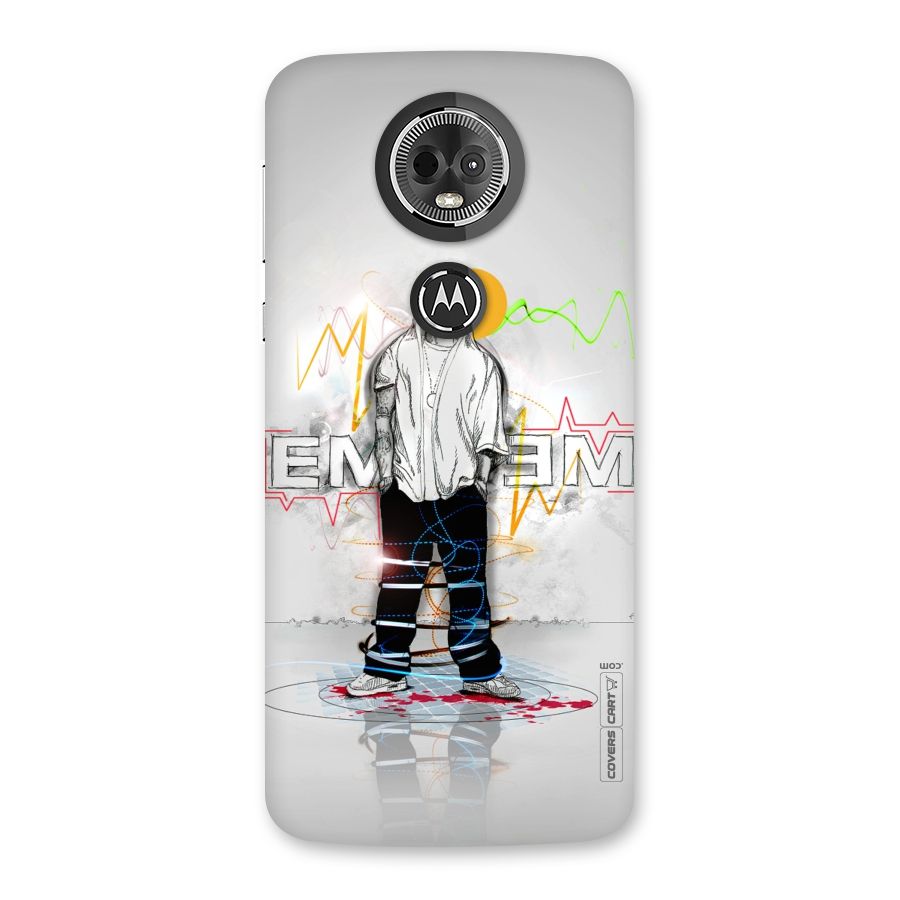Rap King Eminem Back Case for Moto E5 Plus
