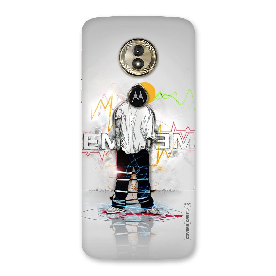 Rap King Eminem Back Case for Moto G6 Play
