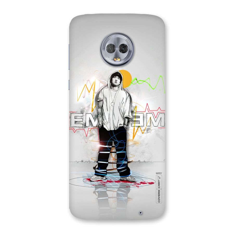 Rap King Eminem Back Case for Moto G6 Plus