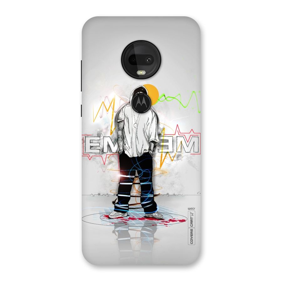 Rap King Eminem Back Case for Moto G7